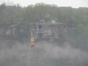 Nowhere to go but there...