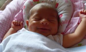 An angel is born